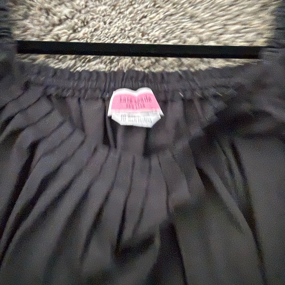 Kate Spade Black Ruched Blouse - Picture 4 of 4